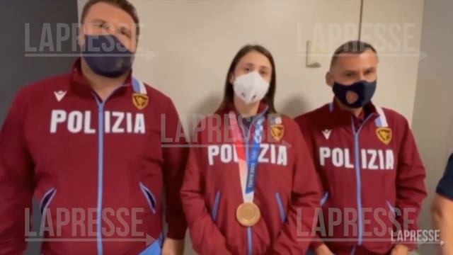 Tokyo 2020: Irma Testa rientra in Italia, festa all'aeroporto di Fiumicino. (LaPresse) смотреть онлайн