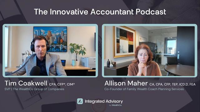 Building An Effective Family Practice with Allison Maher | The Innovative Accountant Podcast смотреть онлайн