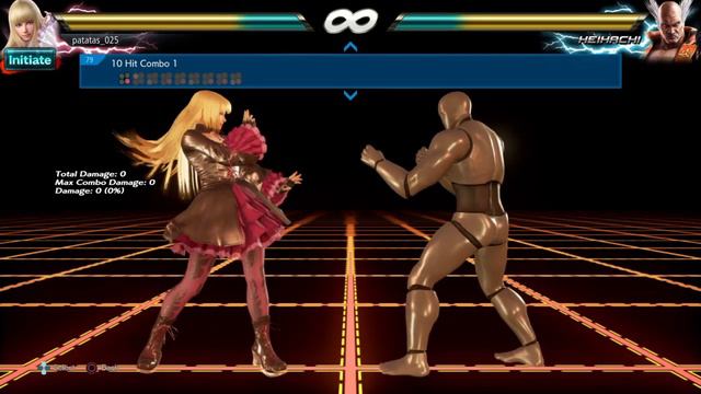 10 Hit Combo - Tekken 7 Lili