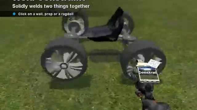 постройка машины в GMOD смотреть онлайн