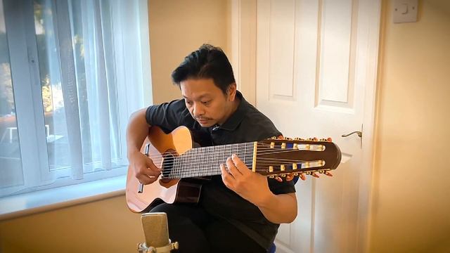 Kahit Isang Saglit - Louie Ocampo - 10 string classical guitar by Jay Valdez смотреть онлайн