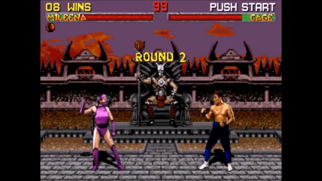 Mortal Kombat 2 (Sega 32X)- Mileena Playthrough 2/3 смотреть онлайн