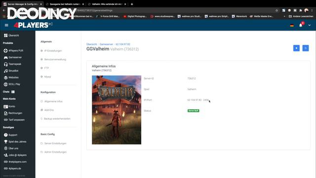 ⚠ 4netplayers Server direkt mi Valheim (Steam) verbinden // Quicktipp 😎👊 смотреть онлайн