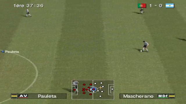 PES 6 Portugal vs Argentina смотреть онлайн