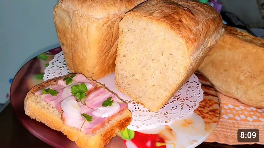 ДОМАШНИЙ ХЛЕБ ТРИ БУХАНКИ.??? смотреть онлайн