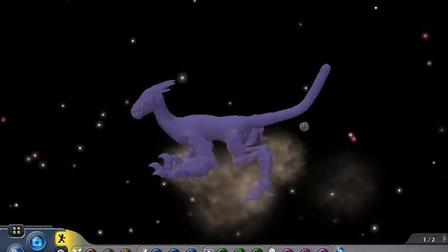 Создаём существ в Spore #3 Мощный ящер смотреть онлайн