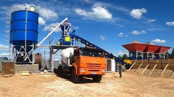 Бетонный завод Рифей Бетон Конвейер 56