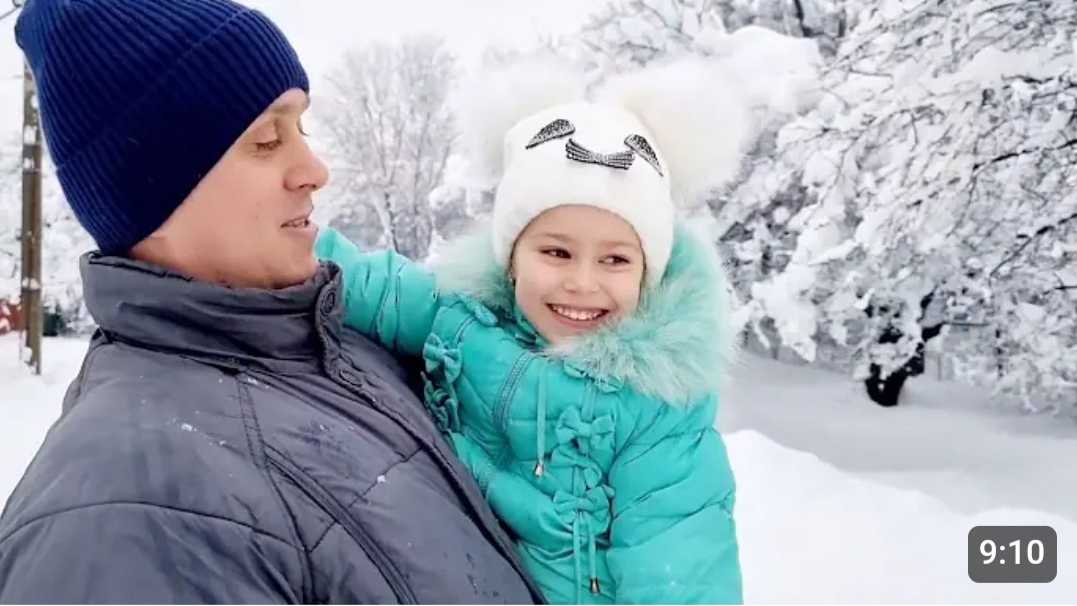 ПАПА КУПИЛ МИЛАНЕ САНКИ ВЫШЛИ ПОГУЛЯТЬ.❄️?? смотреть онлайн