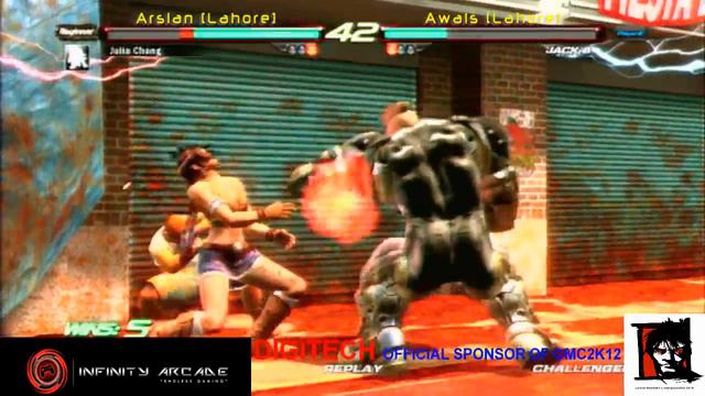 GMC 2K12 Tekken 6 Pakistan Arslan (Julia) 10 VS Awais (Jack 6) 4 [Second Grand Final] Part 9 смотреть онлайн