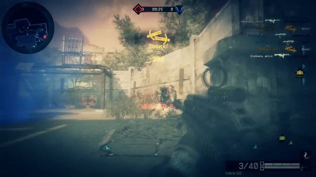 Warface Clan War. Movie Saiga 12 смотреть онлайн
