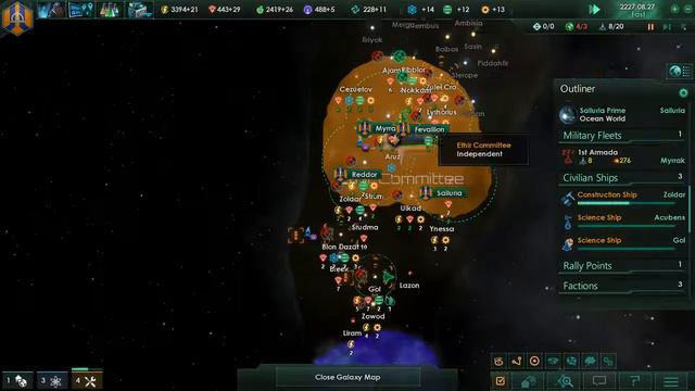 Stellaris Ep. 13 "A new leader for our empire" смотреть онлайн