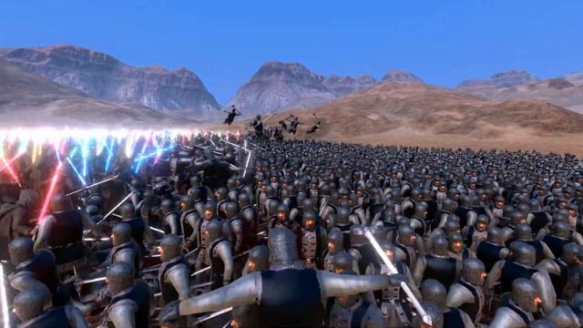 9 000 Laser Knights VS 13 000 Dwarf Mattocks - Ultimate Epic Battle Simulator 2 - UEBS 2 - UEBS 202 смотреть онлайн
