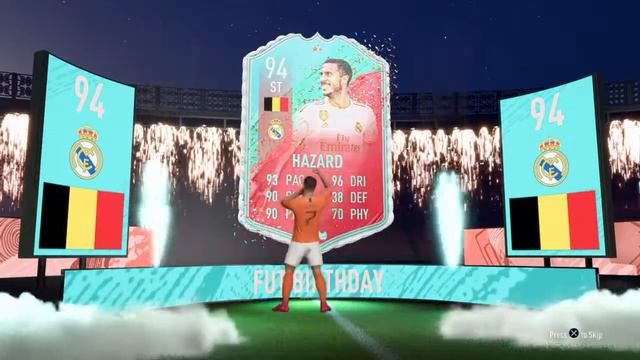 FIFA 20 Ammir Hazard Dizzy Walkout смотреть онлайн