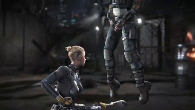 Mortal Kombat X Cassie Cage X-ray Move On All