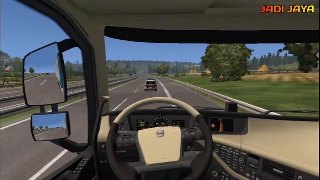 Volvo trucks crash into cars | Euro Truck Simulator 2 V 1 30 смотреть онлайн