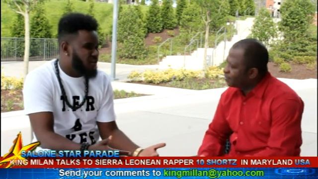 SALONE STAR PARADE KING MILLAN TALKS TO 10SHOTZ IN MARYLAND USA 5TH JULY 2017 pt 2 смотреть онлайн