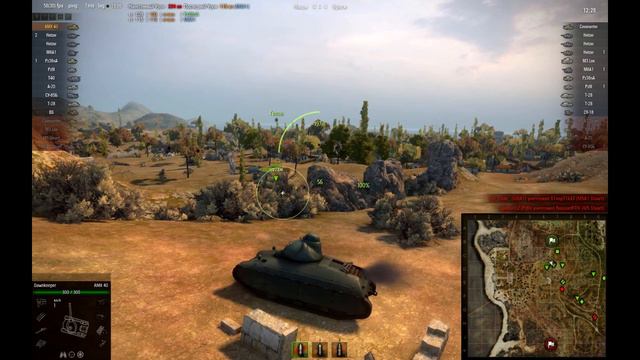 WoT: AMX 40, Южный берег. смотреть онлайн