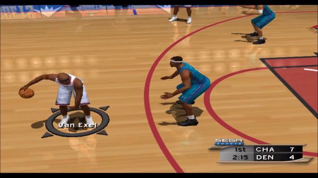 NBA 2K2 Demo Mode Game Play Hornets @ Nuggets смотреть онлайн