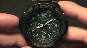 Настройка Casio GW-3000 часть 1