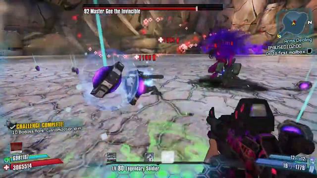 Master Gee The Invincible VS Axton The Commando OP10 - Borderlands 2 смотреть онлайн