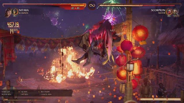 Mortal Kombat 1 Nitara 50% Combo смотреть онлайн