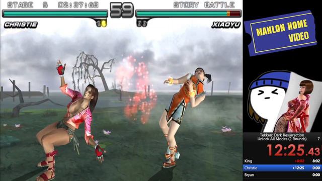 Tekken: Dark Resurrection - Unlock All Modes (2 Rounds) SPEEDRUN! (25:23:39) смотреть онлайн