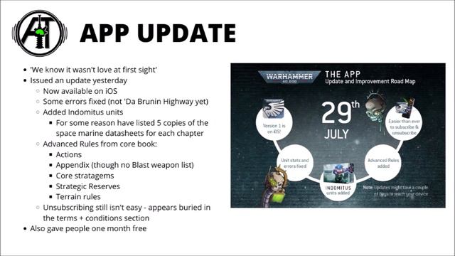 40K App Update and 'Road Map' of Improvements - Review + Discussion смотреть онлайн