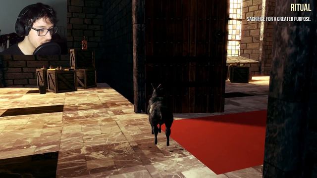 GOAT ON A BIKE WITH JETPACK. | Goat Simulator смотреть онлайн