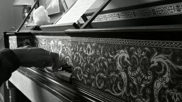 Courante by Samuel Scheidt played on virginal смотреть онлайн