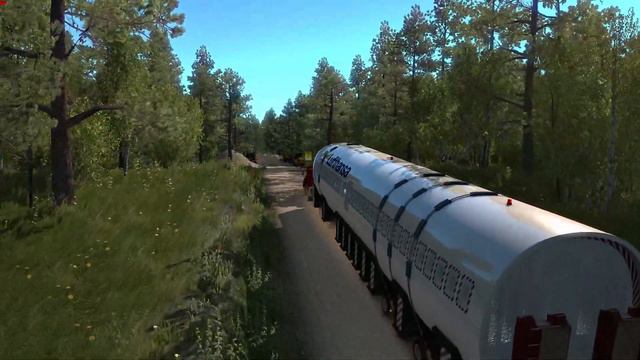 4k - Euro Truck Simulator 2 - Mercedes 1934 - Promod 2.46 + RusMap 2.1.1 смотреть онлайн