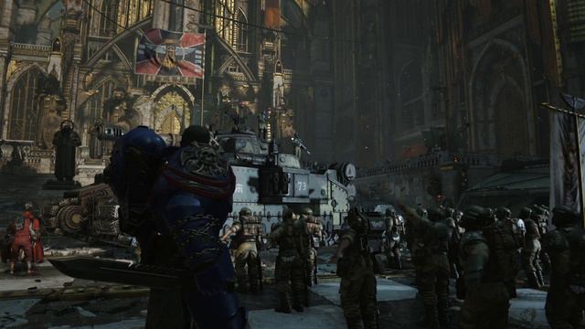 Warhammer 40000 Space Marine 2 Прохождение #5 (Слож.Ангел смерти _ Первая встреча с Боссом Ереси)