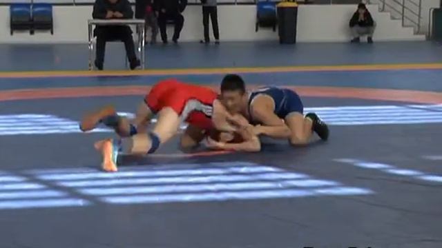 Вольная борьба. Первенство Кыргызстана-2017 (юниоры). 60 кг 1\16 Акыл Мундусбаев-Кадырбек уулу Эдил смотреть онлайн
