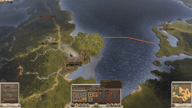 Total War: Rome 2 - Empire Divided Saxoni Viking Campaign #3 Let's Play смотреть онлайн