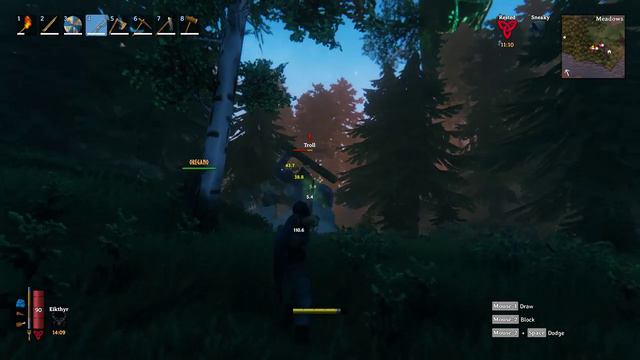 S5E110 - Getting into their swamp - Valheim смотреть онлайн