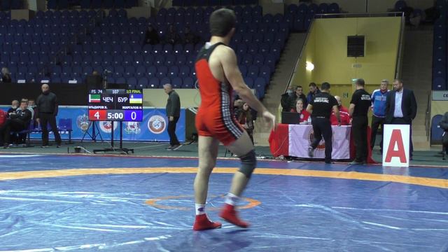 Эльдаров Хамзат (Чечня) - Жаргалов Никита (Бурятия) смотреть онлайн