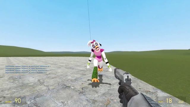 Glamrock Chica IN Garry's Mod! 3D (Five Nights at Freddy's: Security Breach) смотреть онлайн