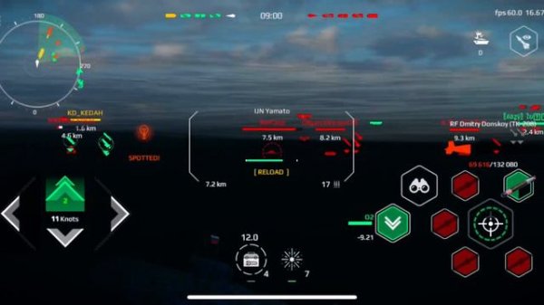 Modern Warships - MAX Setting on Iphone XS Max gameplay online