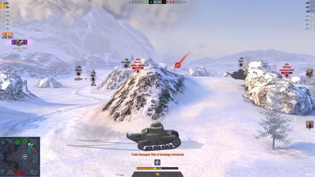 World of Tanks Blitz 8.2 MS-1 DeadRail 1153dmg 4kills Bottomtier Mastery Defeat смотреть онлайн