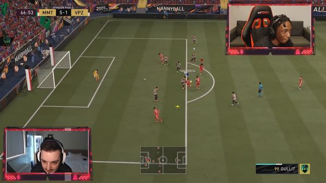 CRAZY GOAL SCORED!!! ROAD TO 100-0! CO-OP RIVALS WITH GORILLA (PRO PLAYER) смотреть онлайн