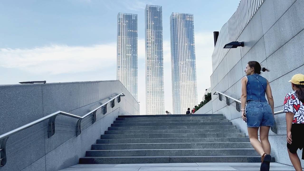 Небоскрёбы делового центра Москва-Сити и не только, лето 2024 смотреть онлайн