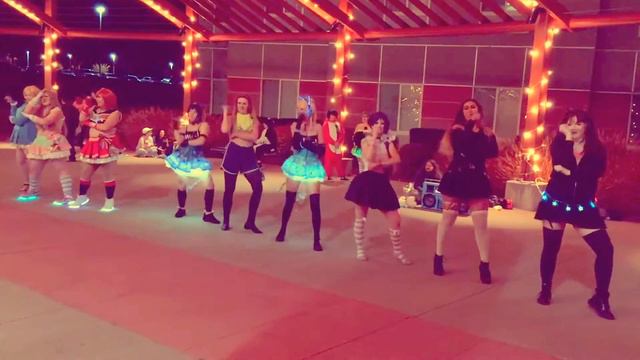 3 Cutie Panther Groups Dancing at ONCE! 【Love Live!】【Anime Banzai 2017】 смотреть онлайн