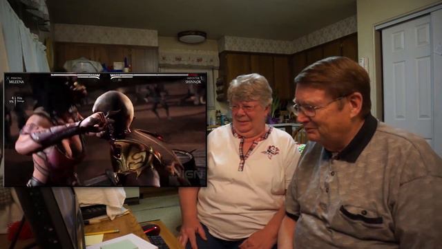 Parents React to X-Rays, Brutalities, etc from Mortal Kombat X смотреть онлайн