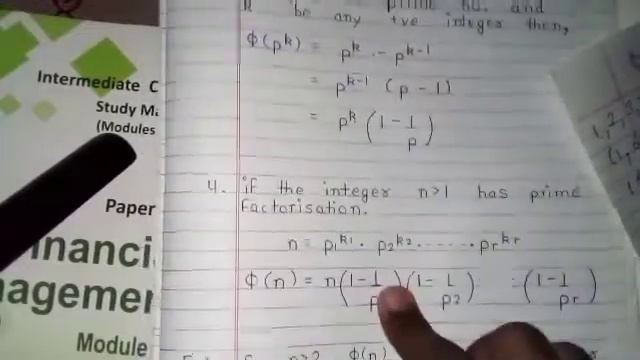 Euler's Function Exercise 4.1 Intro + Example 1 to 3 (Ch 4 Number Theory ) B.A/B.Sc 1st year смотреть онлайн
