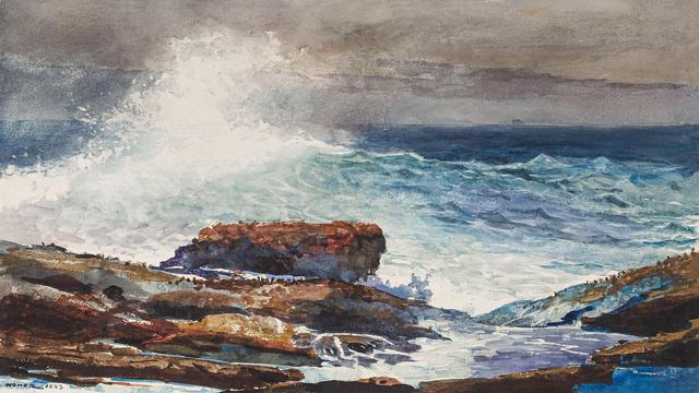 Winslow Homer Paintings | TV Art Screensaver | Paintings on TV | Meditation TV Screensaver смотреть онлайн