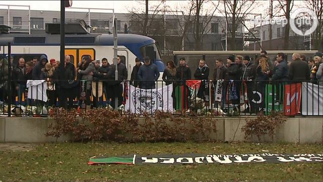 Herdenking slachtoffer treinongeluk in Wijchen смотреть онлайн