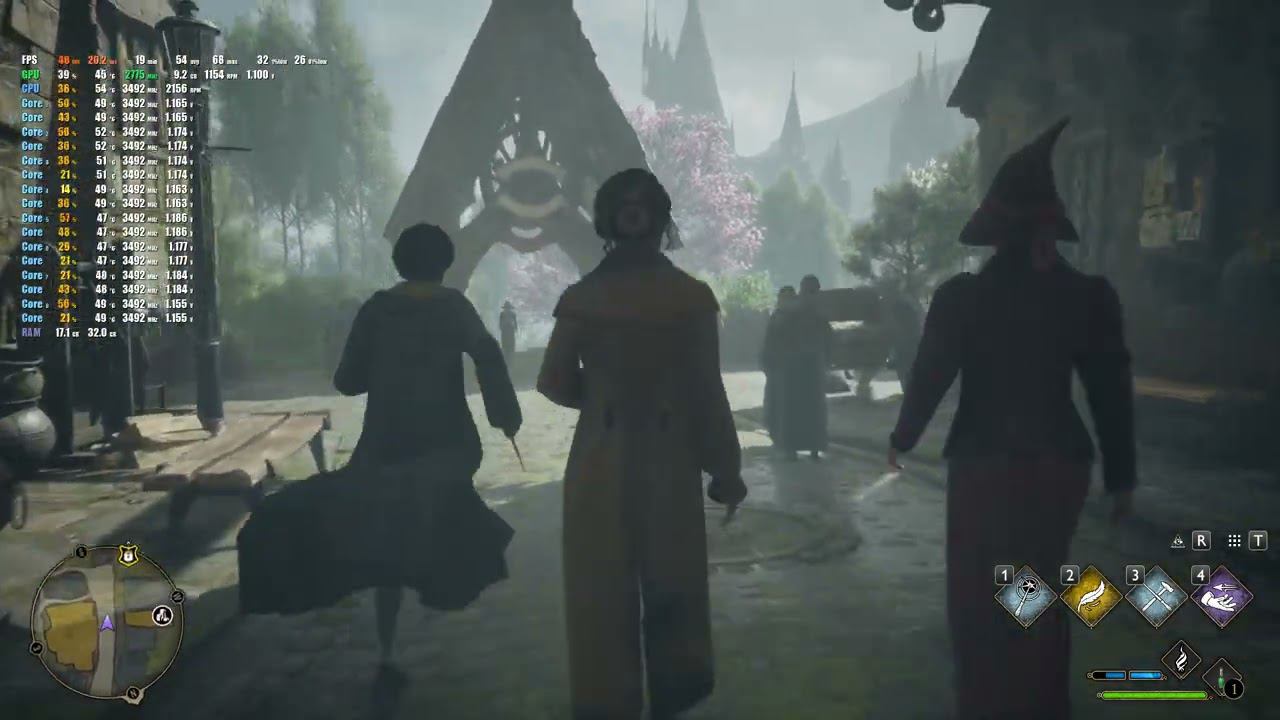 Xeon 2667 V4 + RTX 4070 TI | Hogwarts Legacy | ULTRA | 1080P