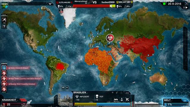 PLAGUE INC: EVOLVED #04 ★ MÄNNERSCHNUPFEN ★ LET'S PLAY PLAGUE INC: EVOLVED [GERMAN / DEUTSCH] смотреть онлайн