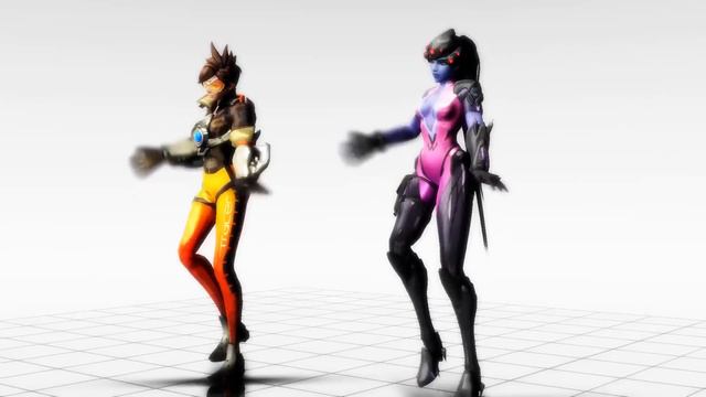 Tracer & WidowMaker on the Dance Floor - OverWatch смотреть онлайн