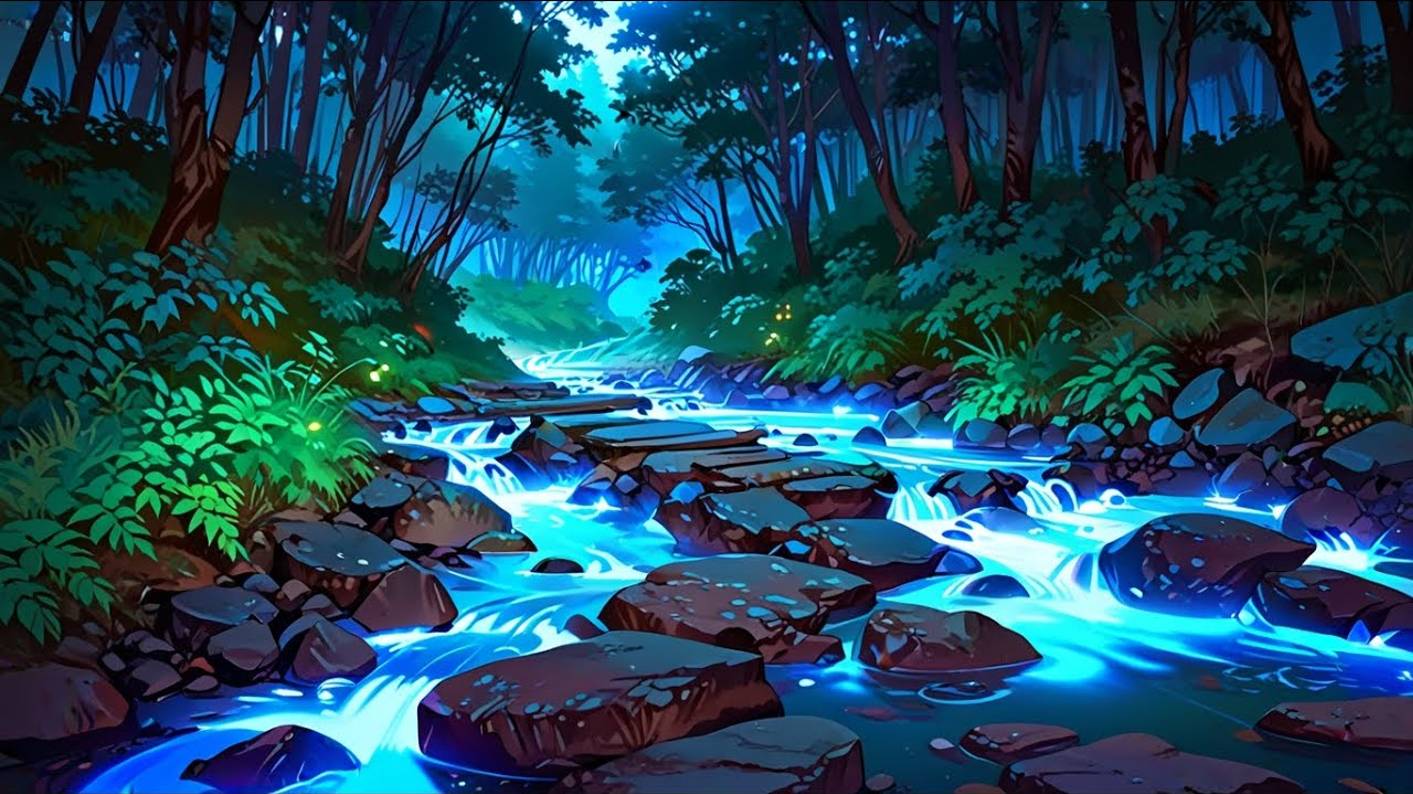 Неоновый ночной дождь | Neon Night Rain - Chill LoFi Beats смотреть онлайн