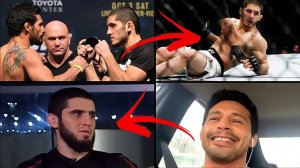 ПОРАЖЕНИЕ ИСЛАМА МАХАЧЕВА|Адриано Мартинс,Ислам Махачев,Джо Роган